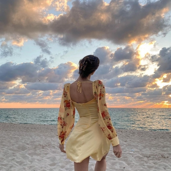 DB Yellow Mini Dress - Picture 8 of 8